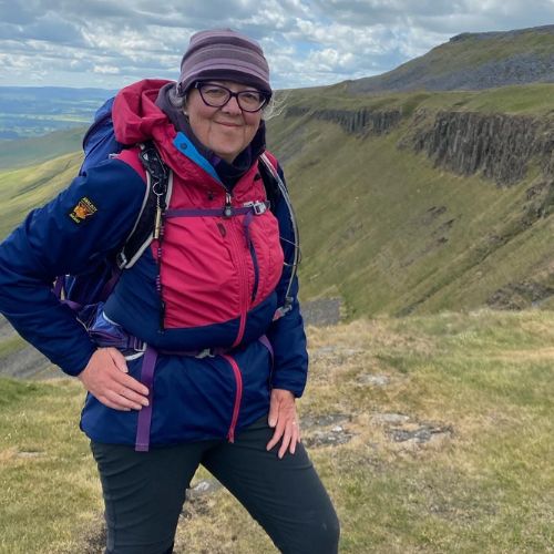 Katy walking on the moors